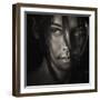 The Look-Ivan Lee-Framed Photographic Print