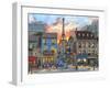 Streets of Paris-Dominic Davison-Framed Art Print