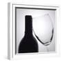 Wine Curves I-Monika Burkhart-Framed Photographic Print