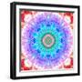 Mandala Ornament of Flowers, Composing-Alaya Gadeh-Framed Photographic Print