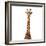 Safari Profile Collection - Giraffe White Edition V-Philippe Hugonnard-Framed Photographic Print