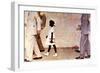 The Problem We All Live With (or Walking to School--Schoolgirl with U.S. Marshals)-Norman Rockwell-Framed Giclee Print