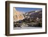 Nepal, Mustang, Chusang. the Old Fort at Chusang, Deep in the Kali Gandaki Gorge.-Katie Garrod-Framed Photographic Print