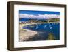 Harbour on Lake Titicaca at Challapampa Village on Isla Del Sol (Island of the Sun), Bolivia-Matthew Williams-Ellis-Framed Photographic Print