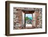 ¡Viva Mexico! Window View - Tulum Ruins-Philippe Hugonnard-Framed Photographic Print