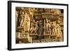 Erotic Sculptures of Khajuraho, Madhya Pradesh, India-Jagdeep Rajput-Framed Photographic Print