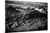 The Peaks And Valleys Of The Sierra Mountain Range Highlight And Arid Zone Of The United States-Jay Goodrich-Mounted Photographic Print