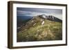 The Ridge Line Of The Wellsville Mountains Leading To The Wellsville Cone And Box Elder Peak, Utah-Louis Arevalo-Framed Photographic Print