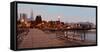 Broadway Pier Pano #113-Alan Blaustein-Framed Stretched Canvas