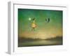 Blue Moon Expedition-Duy Huynh-Framed Art Print