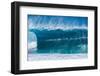 A wave at the famous Banzai Pipeline, North Shore, Oahu, Hawaii-Mark A Johnson-Framed Photographic Print