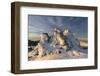 Ice Formations in Roque De Los Muchachos, Island La Palma, Canary Islands, Spain-Rainer Mirau-Framed Photographic Print