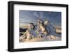 Ice Formations in Roque De Los Muchachos, Island La Palma, Canary Islands, Spain-Rainer Mirau-Framed Photographic Print