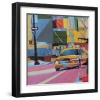 Midtown Mosaic-Patti Mollica-Framed Art Print