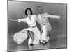 Tous en Scene THE BAND WAGON by VincenteMinnelli with Cyd Charisse and Fred Astaire, 1953 (b/w phot-null-Mounted Photo