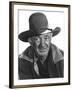 RED RIVER, 1948 directed by HOWARD HAWKS Walter Brennan (b/w photo)-null-Framed Photo