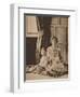 Princess Mary, Viscountess Lascelles, with her two sons, Gerald and George, 1926 (1935)-Unknown-Framed Photographic Print