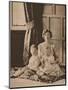 Princess Mary, Viscountess Lascelles, with her two sons, Gerald and George, 1926 (1935)-Unknown-Mounted Photographic Print