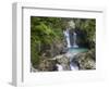 Waterfalls in the Sunik water grove, Lepenatal, Triglav national park, Julian Alps, Slovenia-Michael Jaeschke-Framed Photographic Print