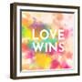 Love Wins-null-Framed Premium Giclee Print