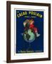 Le cacao Poulain inonde le monde, 1911-Leonetto Cappiello-Framed Art Print