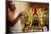 Arrathy celebration in an ISKCON temple, Sarcelles, Val d'Oise, France-Godong-Mounted Photographic Print
