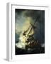 The Storm on the Sea of Galilee-Rembrandt van Rijn-Framed Giclee Print