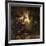 Saint Peter Denying Christ-Rembrandt van Rijn-Framed Giclee Print