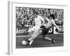 England: Soccer Match, 1972-null-Framed Giclee Print