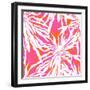 Seamless Pattern with Tropical Palm Leaves-tukkki-Framed Art Print