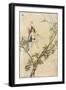 Puck Seated on a Spider's Thread-Warwick Goble-Framed Premium Photographic Print