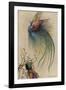 The Girl the Tree and the Bird of Paradise-Warwick Goble-Framed Photographic Print