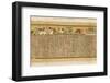 Ancient Egyptian Writing-E.a. Wallis Budge-Framed Photographic Print