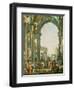 Classical Ruins-Giovanni Paolo Pannini-Framed Giclee Print