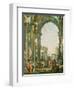 Classical Ruins-Giovanni Paolo Pannini-Framed Giclee Print