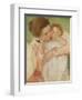 Mother and Child, 1897-Mary Cassatt-Framed Giclee Print