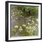 Waterlilies at Midday, 1918-Claude Monet-Framed Giclee Print