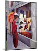 The Hat Shop-Auguste Macke-Mounted Giclee Print