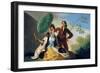 The Parasol, 1777-Francisco de Goya-Framed Giclee Print