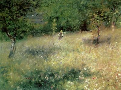 'Spring at Chatou, circa 1872-5' Giclee Print - Pierre-Auguste Renoir ...