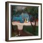 Dancing on the Shore-Edvard Munch-Framed Giclee Print