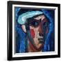 Head of a Man (Alexander Sacharoff), c.1911-Alexej Von Jawlensky-Framed Giclee Print