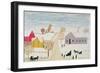 Amish Village-H.F. Lang-Framed Giclee Print