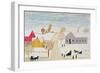 Amish Village-H.F. Lang-Framed Giclee Print