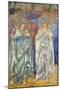 Angeli Ministrantes (Design for a Window in Salisbury Cathedral)-Edward Burne-Jones-Mounted Giclee Print