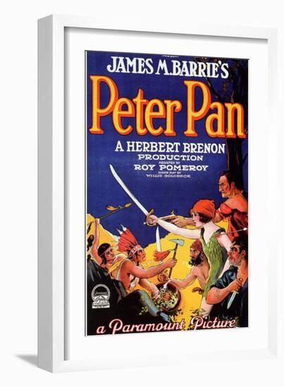 Peter Pan, 1924-null-Framed Art Print