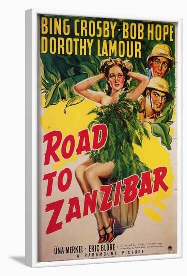 Road to Zanzibar, 1941-null-Framed Art Print