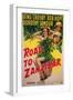 Road to Zanzibar, 1941-null-Framed Art Print