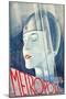 Metropolis, German Movie Poster, 1926-null-Mounted Art Print