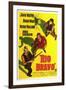 Rio Bravo, Australian Movie Poster, 1959-null-Framed Art Print